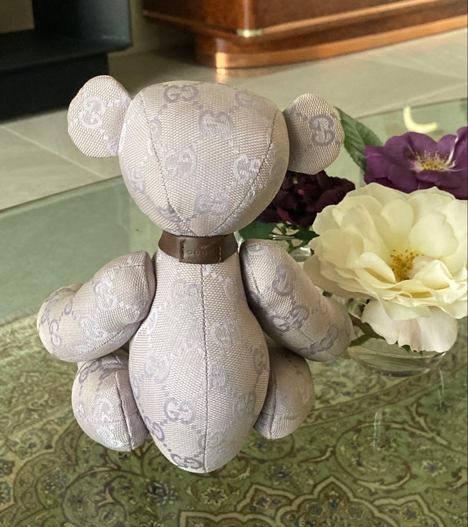 グッチ ロゴ入り テディベア