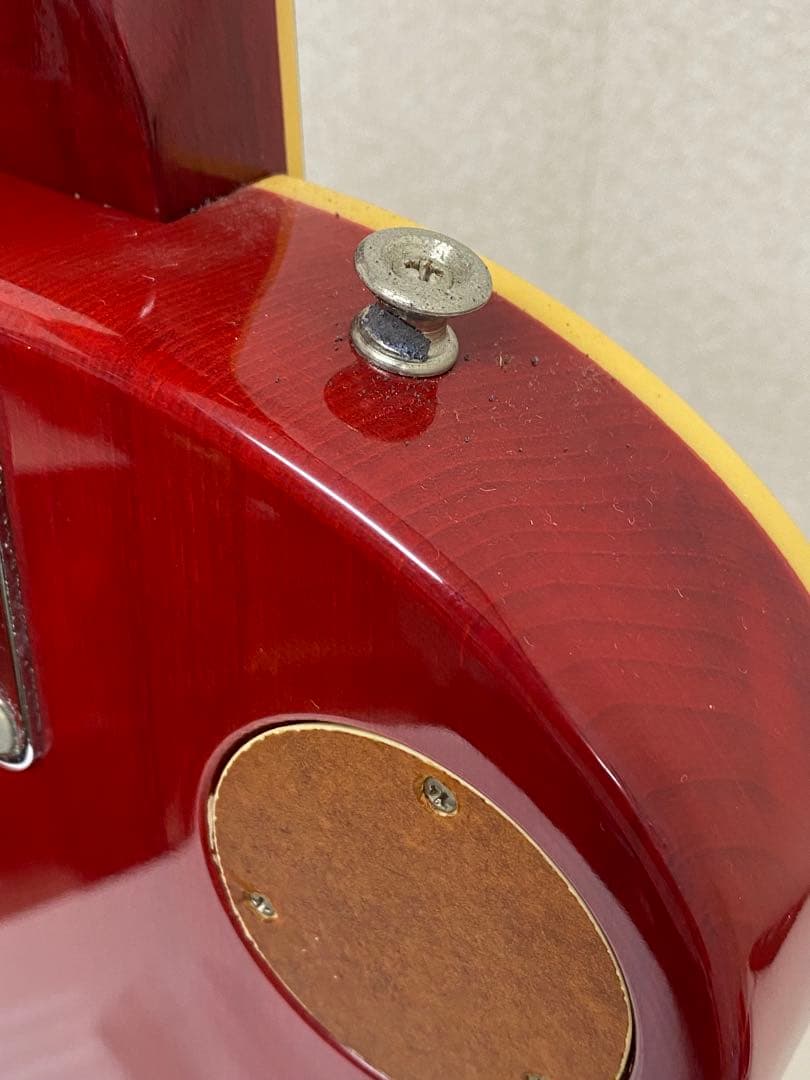 3-1759 Tomson/エレキギター/レスポールタイプ/赤茶色系