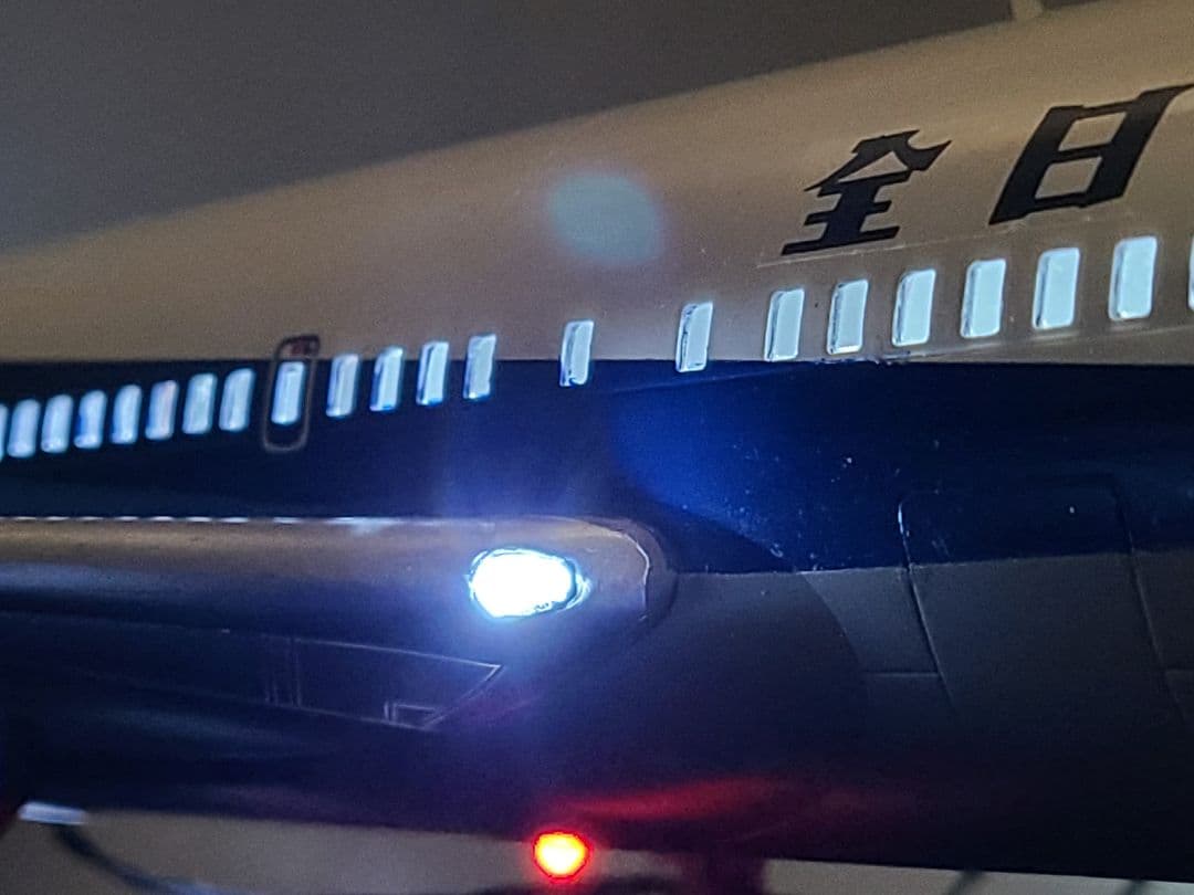 ANA BOEING 767-200 LED仕様完成品 1/100