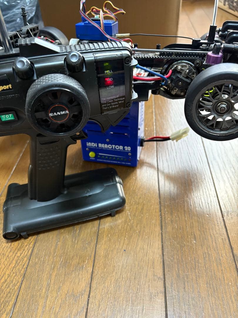 タミヤラジコンカー 1台プロポ完動品セット他タミヤシャーシ2台