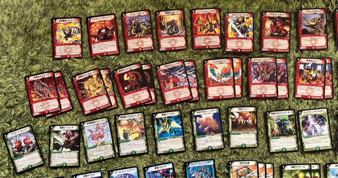 【希少】デュエルマスターズ　初期カードまとめ売り　１５６枚セット！