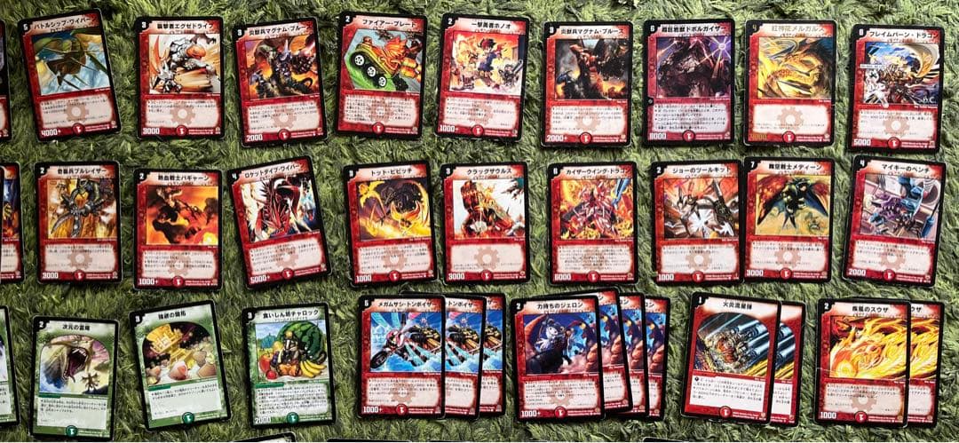 【希少】デュエルマスターズ　初期カードまとめ売り　１５６枚セット！