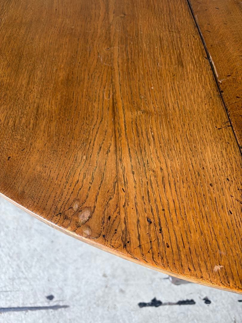 ゲートレッグテーブル/ラージ/オークバタフライテーブル