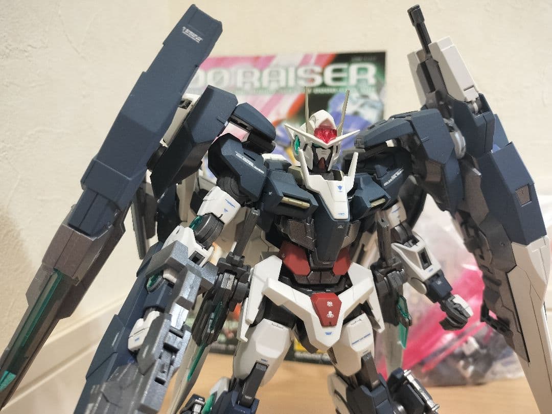 MGマスターグレード ダブルオーライザーセブンソード塗装済完成品