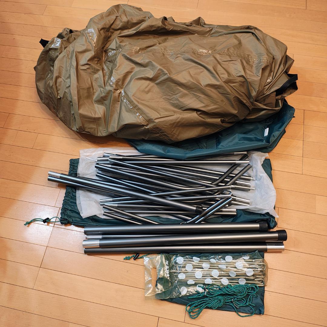 値下げ【美品】yozora コハクテント + 専用インナーテント