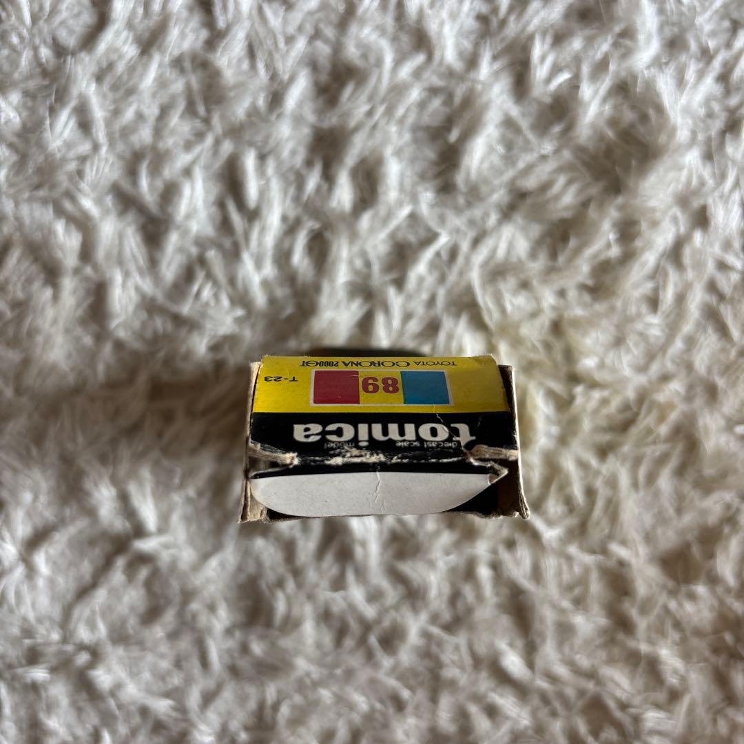 トミカ黒箱89　トヨタ　コロナ　2000GT シルバー