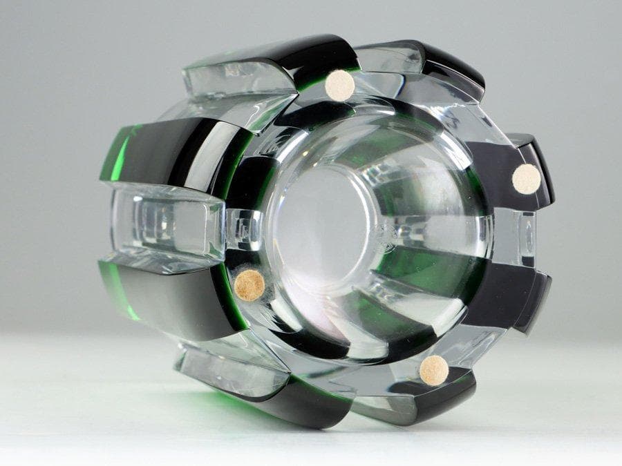 Y1958 限定75点 バカラ オデオン ジョルジュ・シュヴァリエ作 花瓶 箱