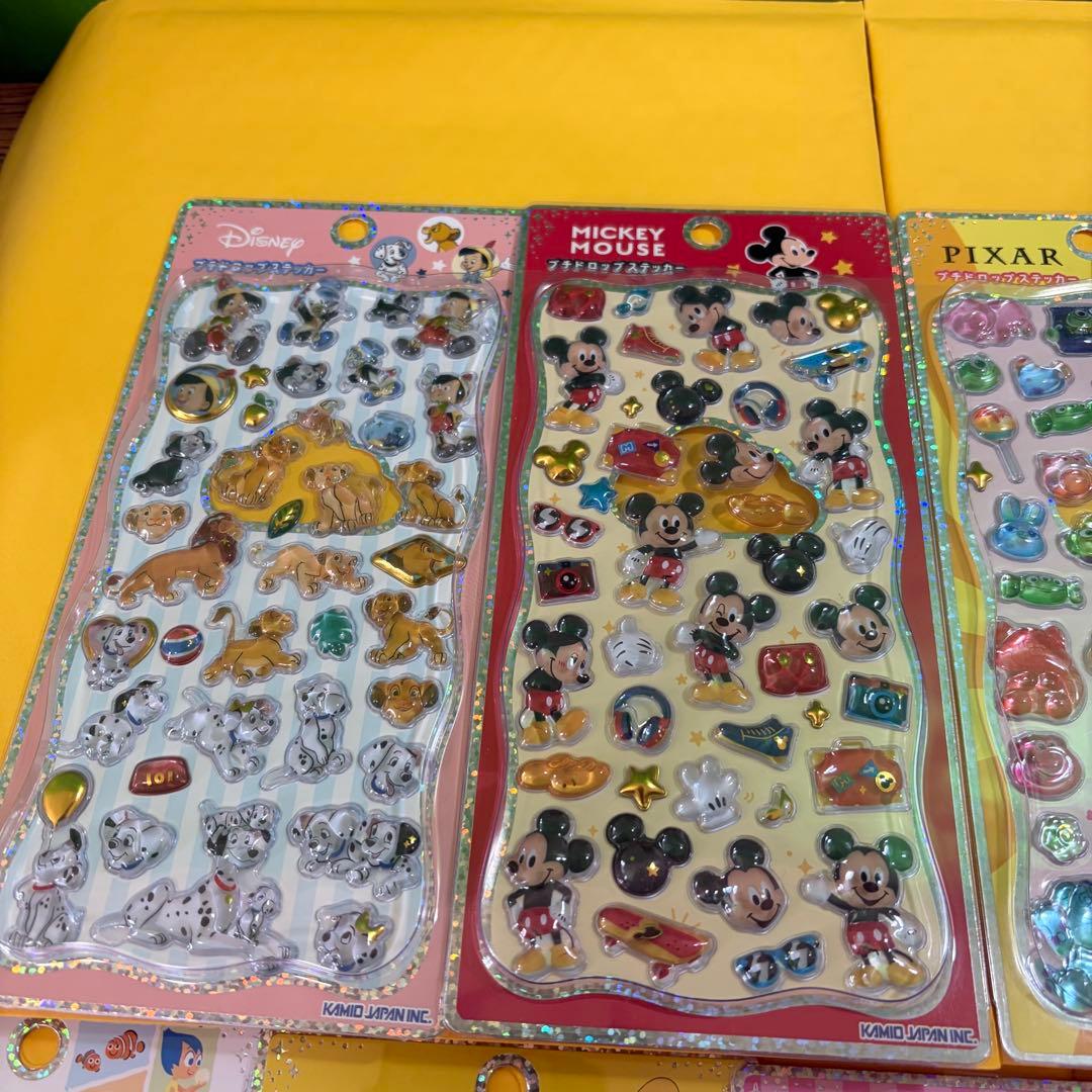 【正規品】プチドロップステッカー　ディズニー　9種セット