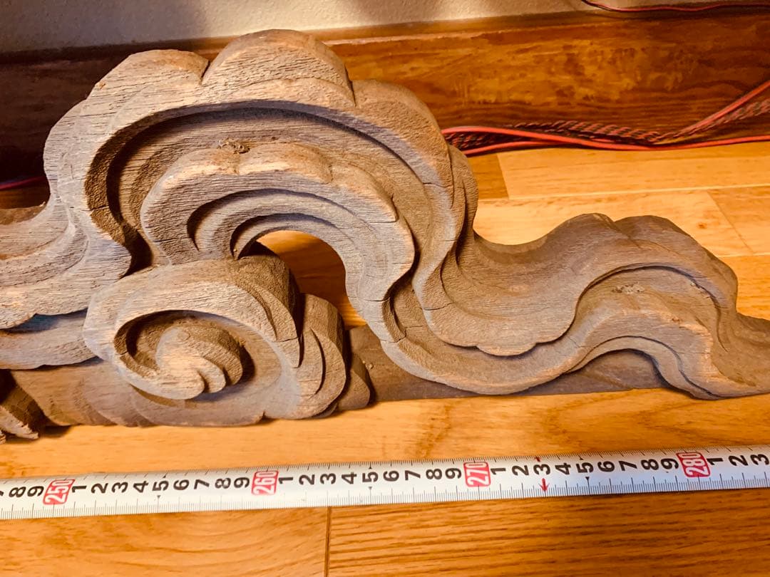 木製装飾　宮大工作品　屋根装飾