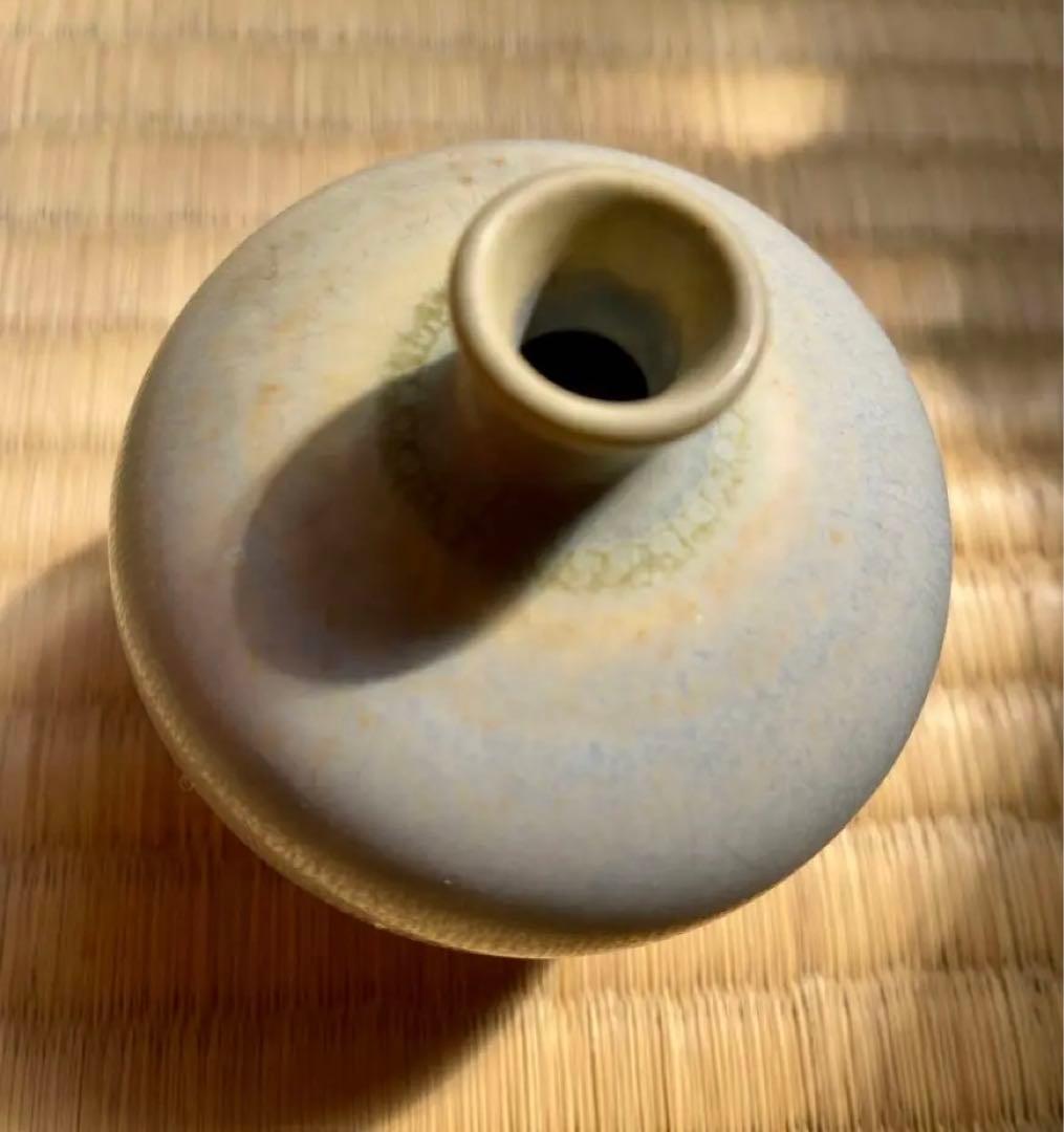 極上優美Berndt Friberg釉薬美し《一輪花挿》（検ベルントフリーベリ
