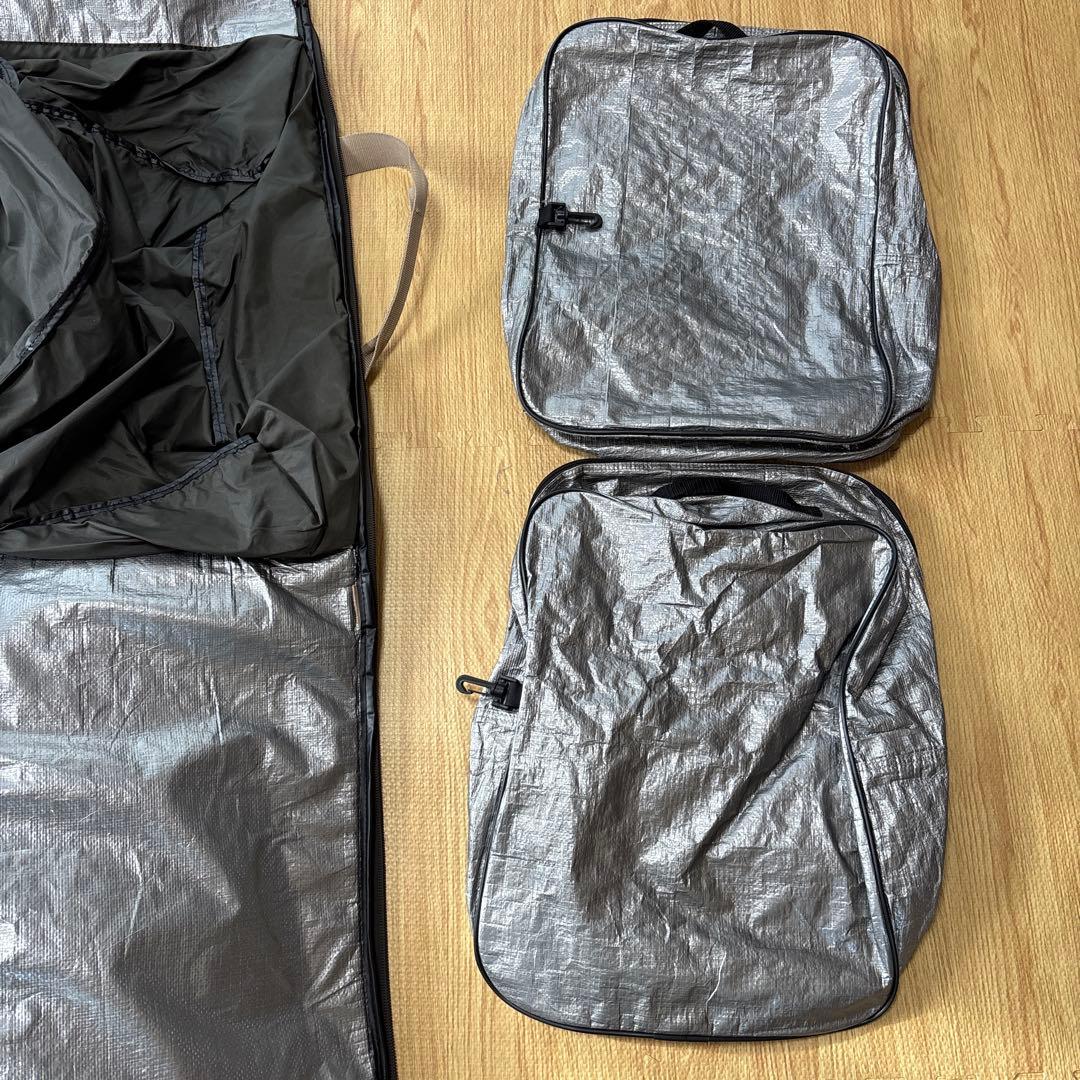 BURTON スノーボードバッグ 2輪　オールインワンキャリーケース　バートン