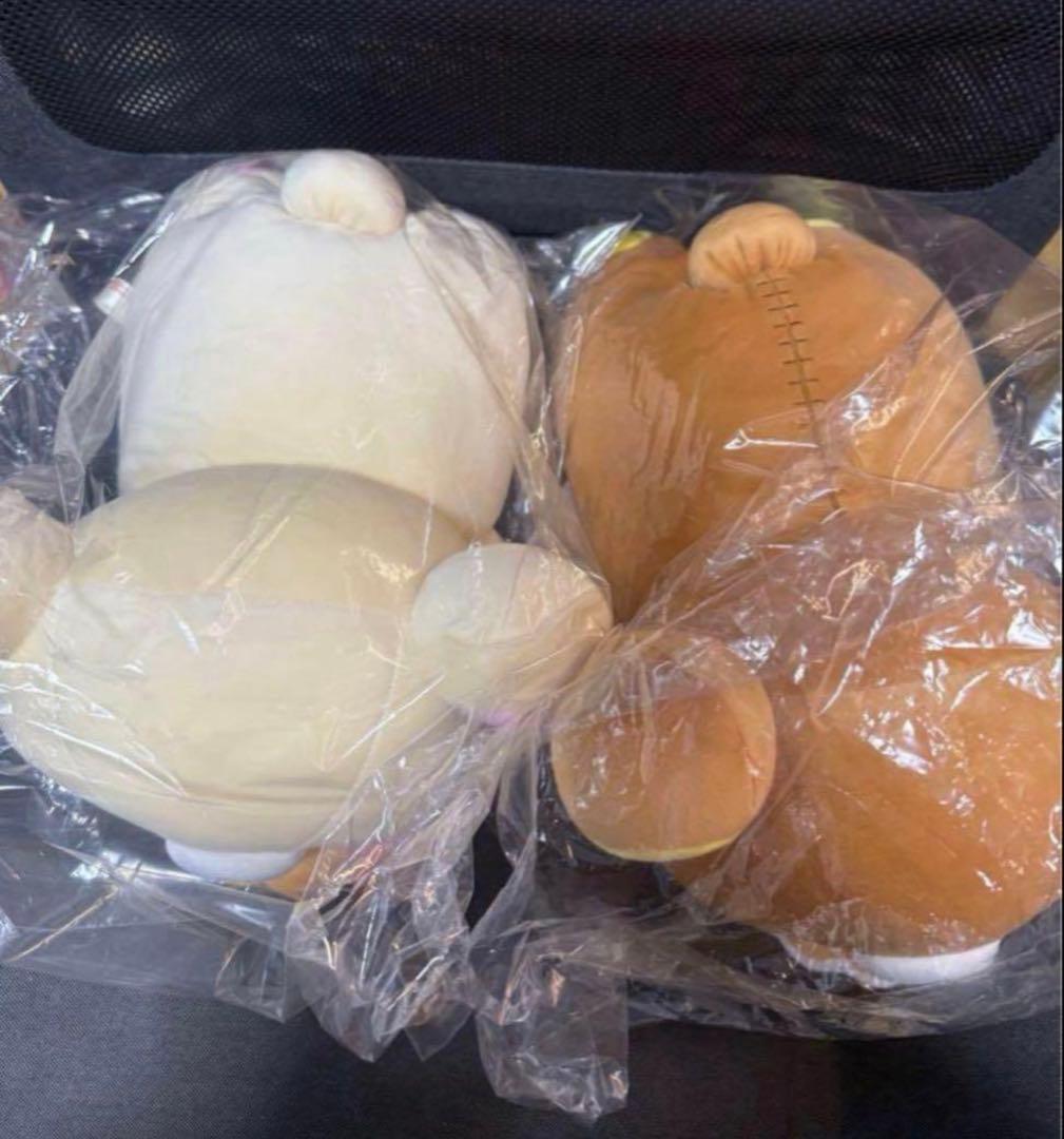 リラックマ　ドーナツまくまくクッション　リラックマ×ミスタードーナツ　2点セット