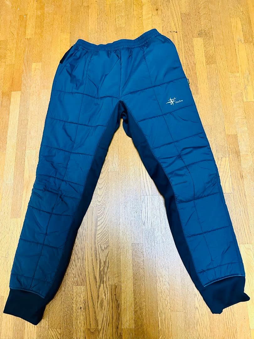 【美品】Foxfire POLARTEC中綿 セットアップ【ブルー／Mサイズ】