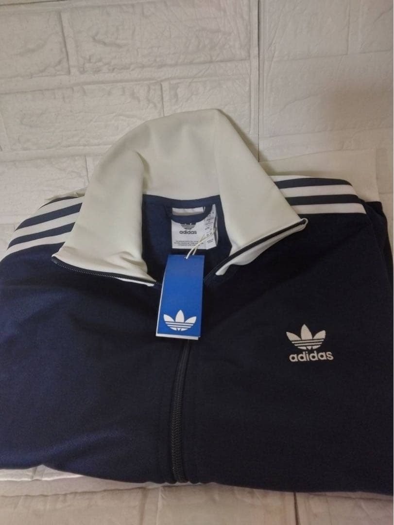 新品✨ アディダス　ベッケンバウアー トラックジャケット　ネイビー　2XL