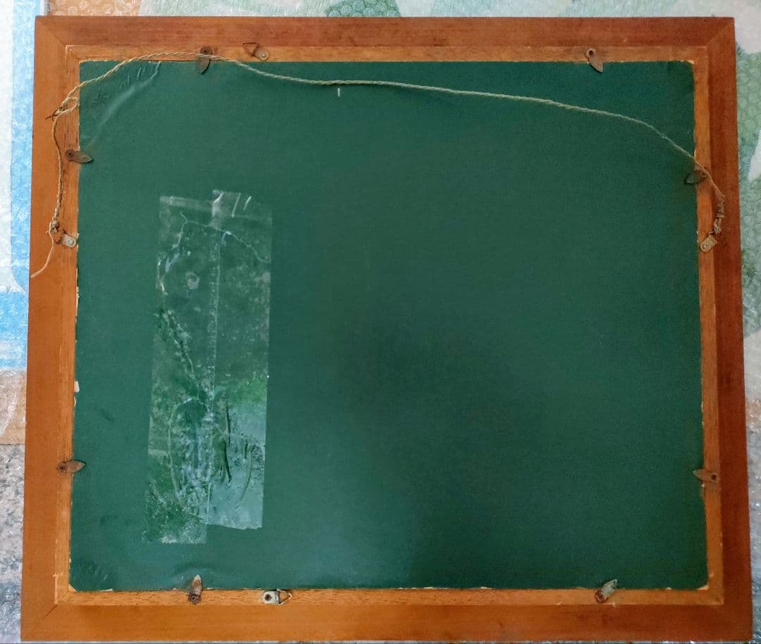 「ブルーモスク(トルコ)」 油彩 F8 1981年 商品管理番号E0…