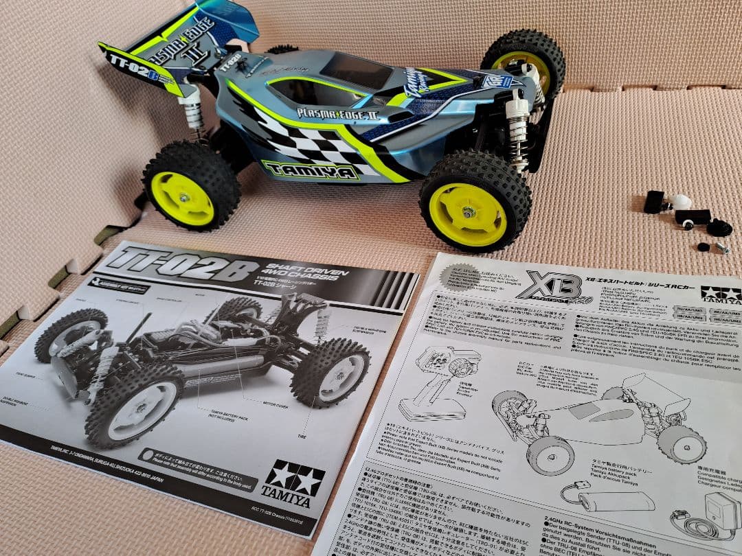 タミヤ プラズマエッジ 2 TT-02B 1/10 RC 4WD メカ無しバギー