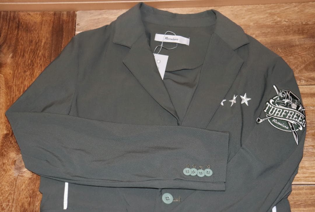 新品 ラッセルノ ストレッチ 2B テーラードジャケット (5/Lサイズ) Ⓗ