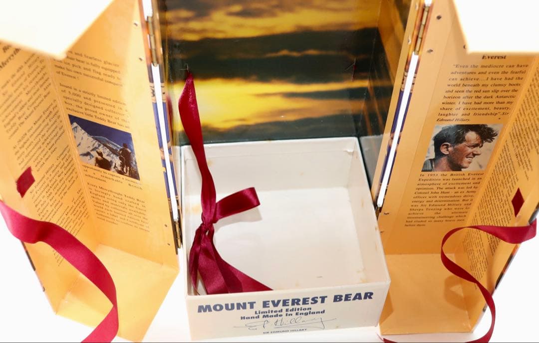 CONQUEST OF EVEREST BEAR 1993年登頂40周年記念