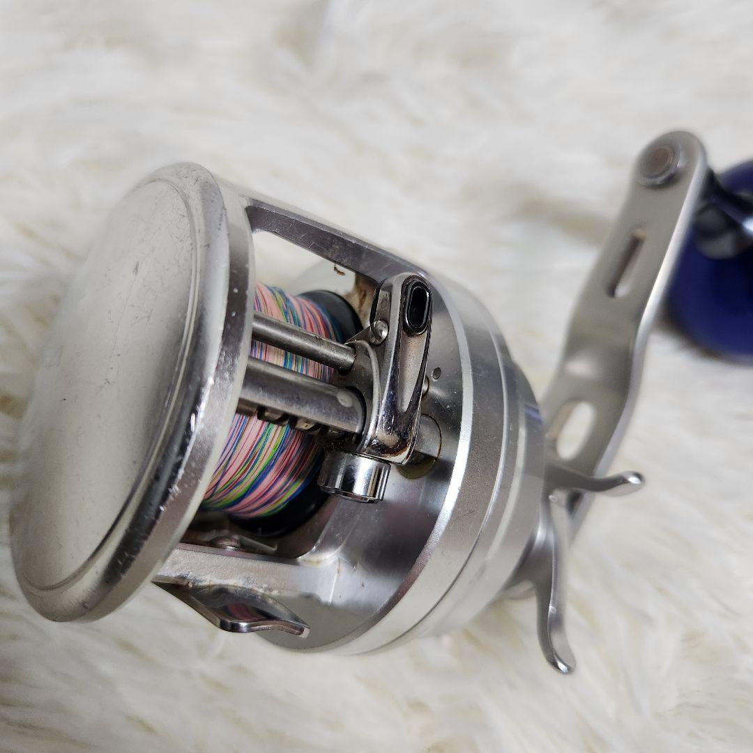 シマノ オシア カルカッタ 301HG 夢屋パワーハンドルノブ 左ハンドル