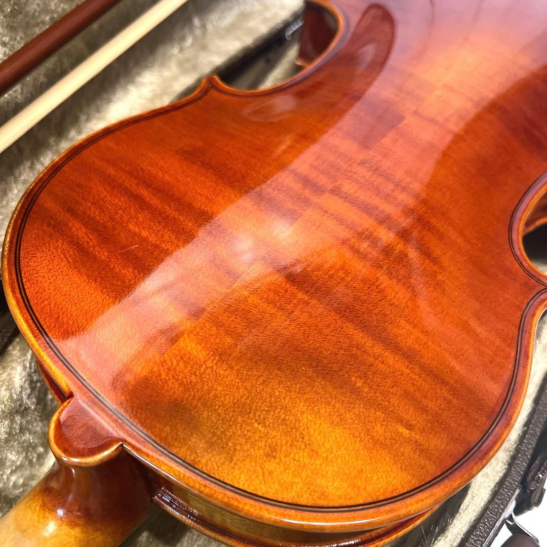 SUZUKI NO.520 4/4 バイオリン　1985年　スズキ　虎杢