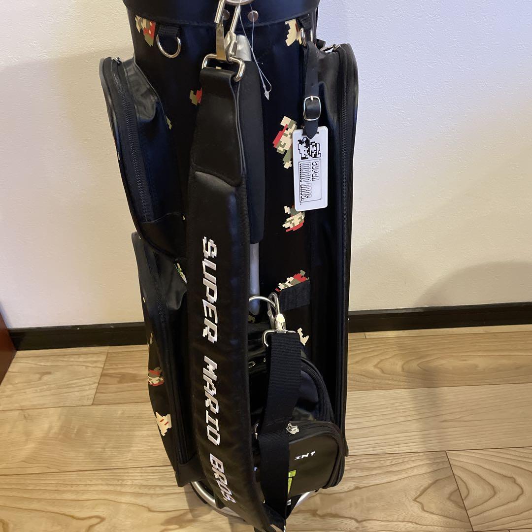 スーパーマリオブラザーズ ゴルフバッグ 黒