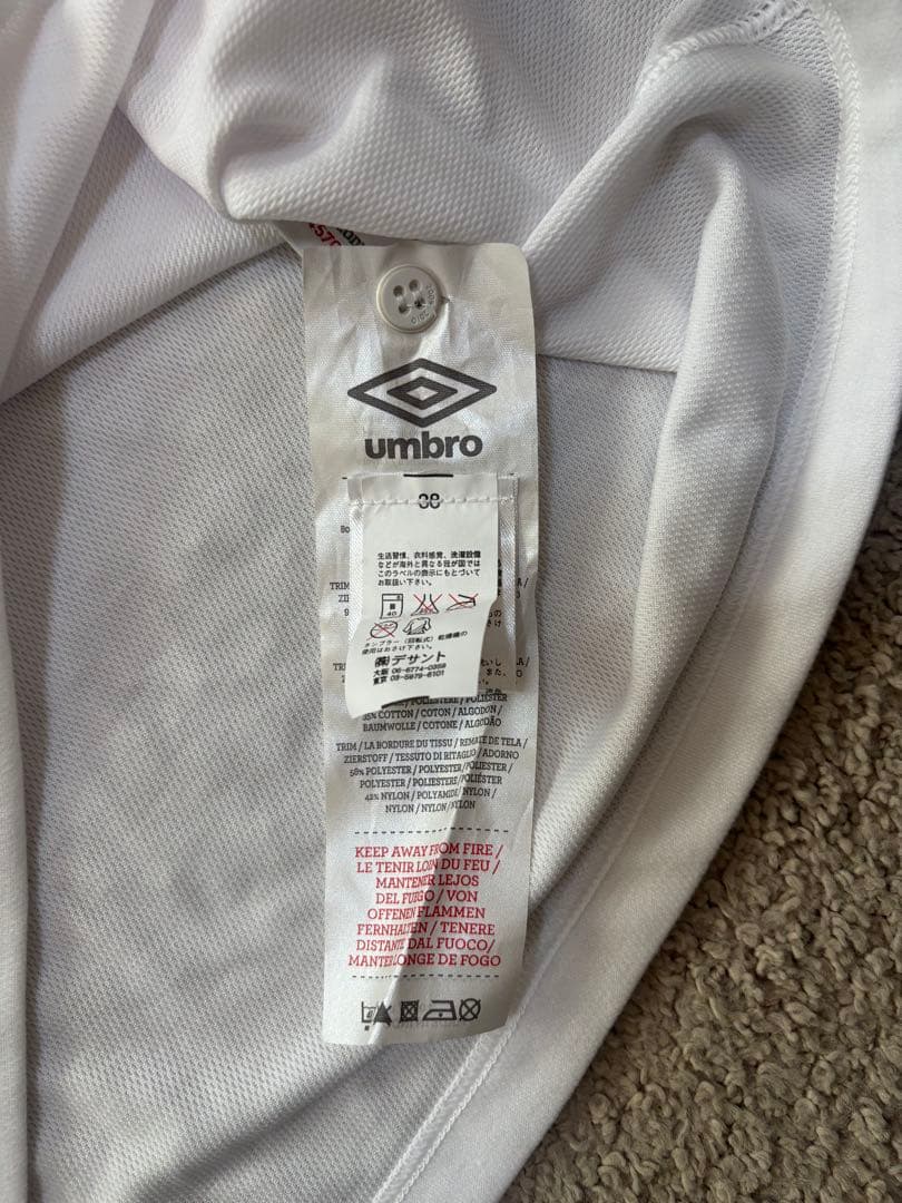 サッカー　イングランド代表　アンブロ　ユニフォーム