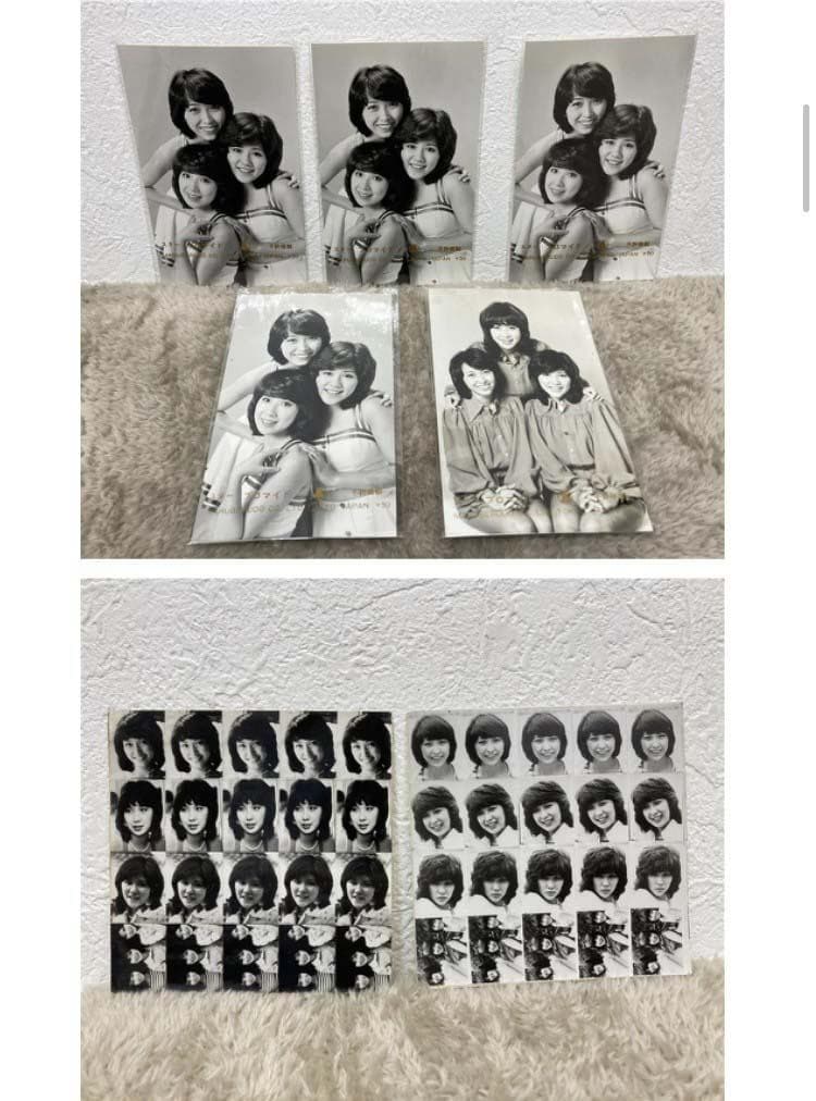 ☆☆当時物【キャンディーズ】お宝グッズ まとめ売り トレーナー/写真集/バッジ他