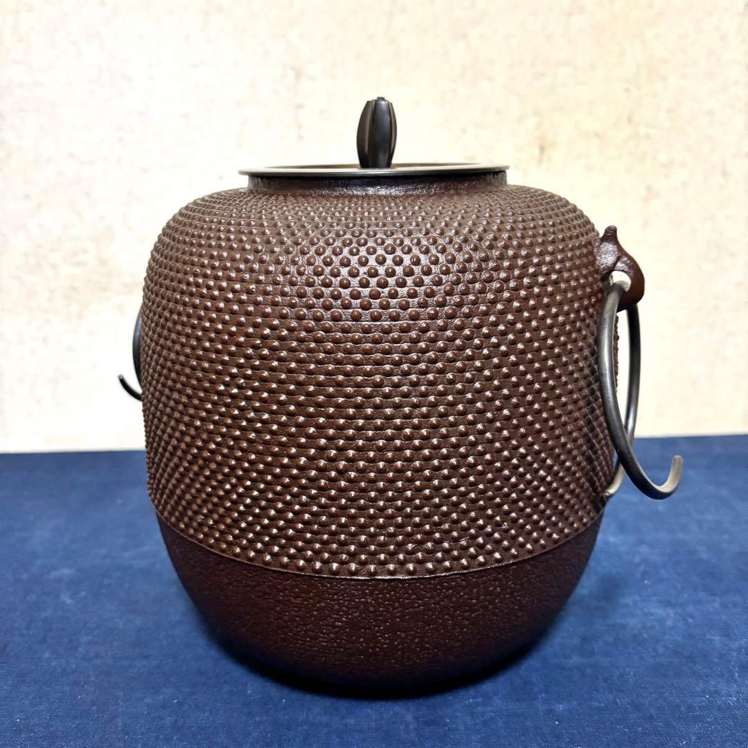 人間国宝敬典/焼色面取風炉/茶釜/風炉/電熱器/電熱器/敷板/底瓦/香入/茶道具