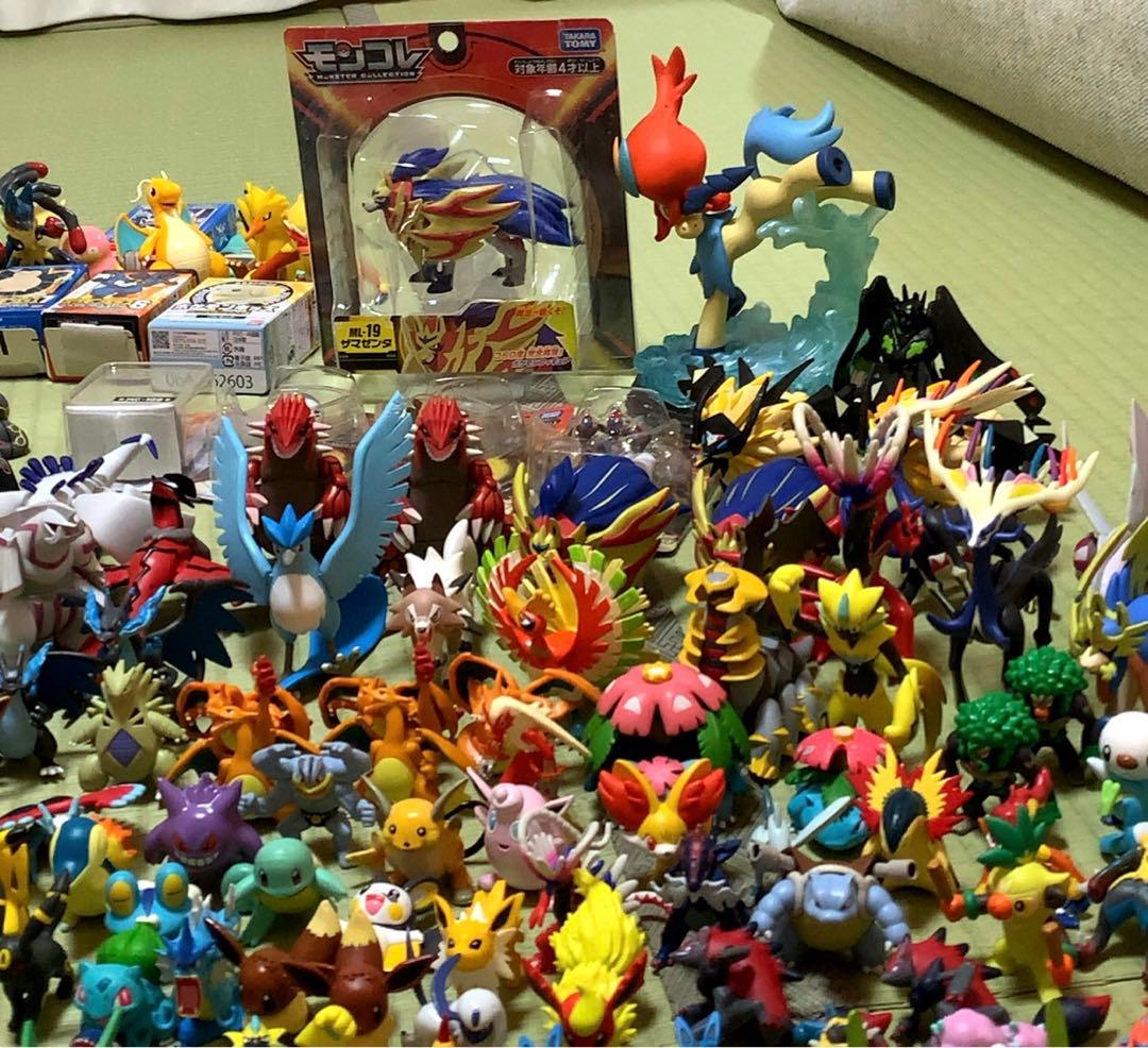 ポケモンキッズ指人形640点以上 モンコレ124体 フィギュア等 大量