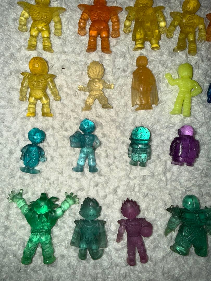 クリア 蛍光　ドラ消し　45体　まとめ売り