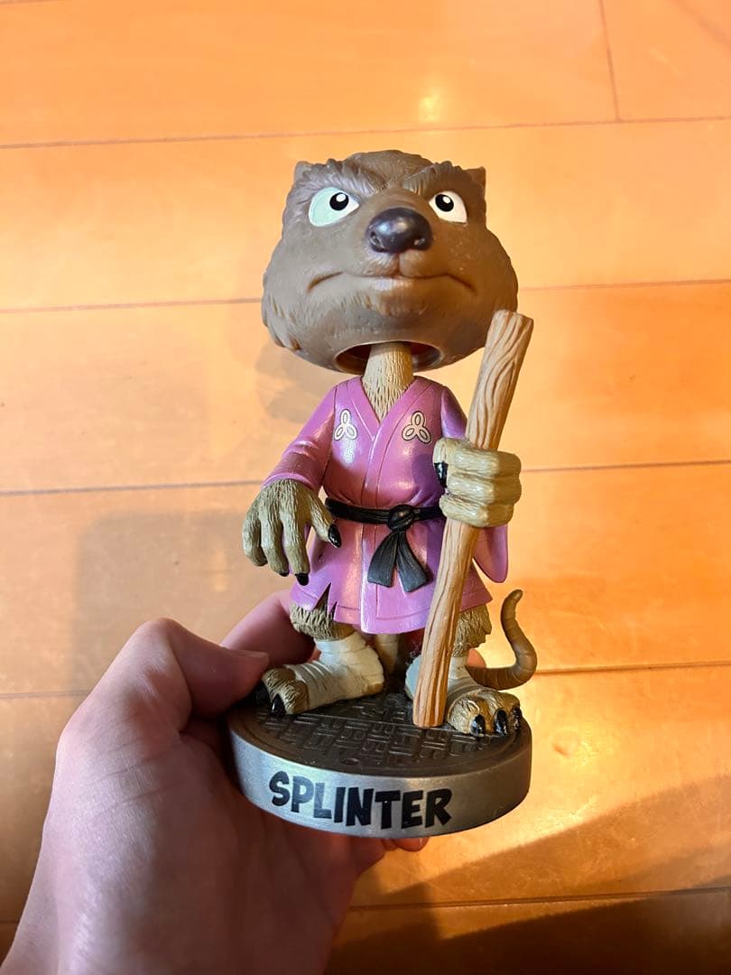 ミュータントタートルズ　ワッキーワブラー　フィギュア 6体セット