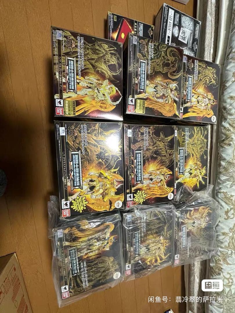 聖闘士聖衣神話EX 黄金魂 神聖衣 9体セット＋神台座【初回特典付】