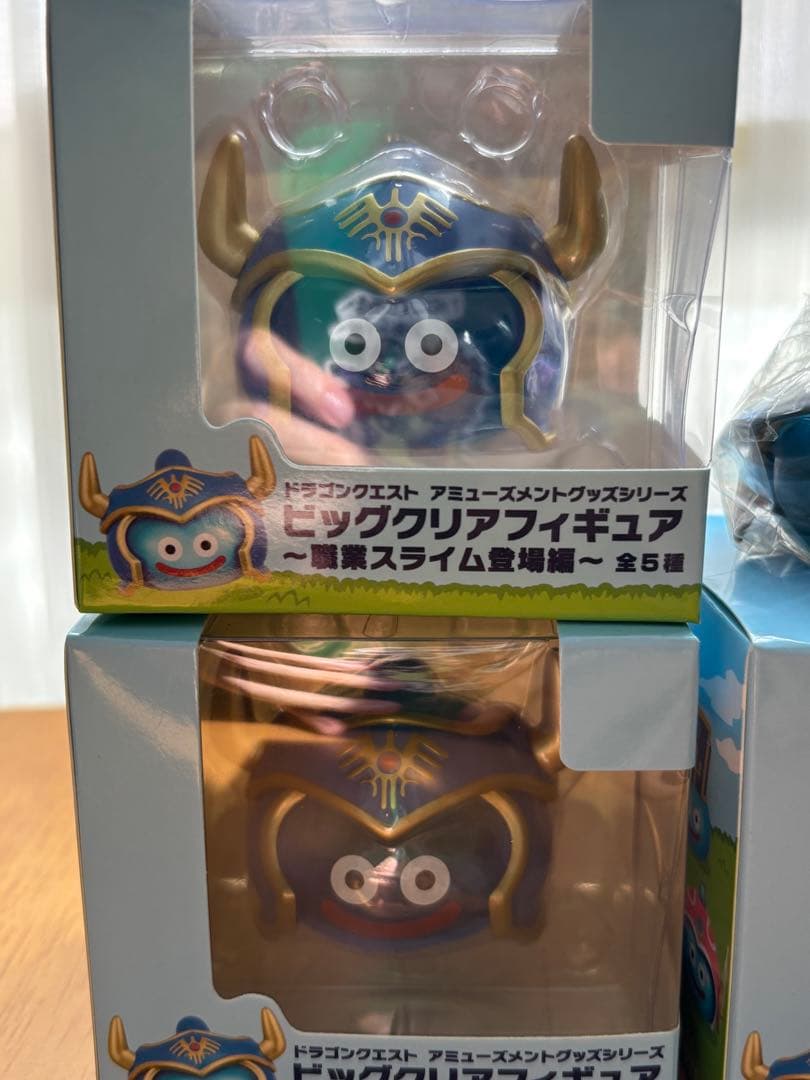 ドラゴンクエストビッグクリアフィギュア職業スライム勇者5点魔法使い1点まとめ売り