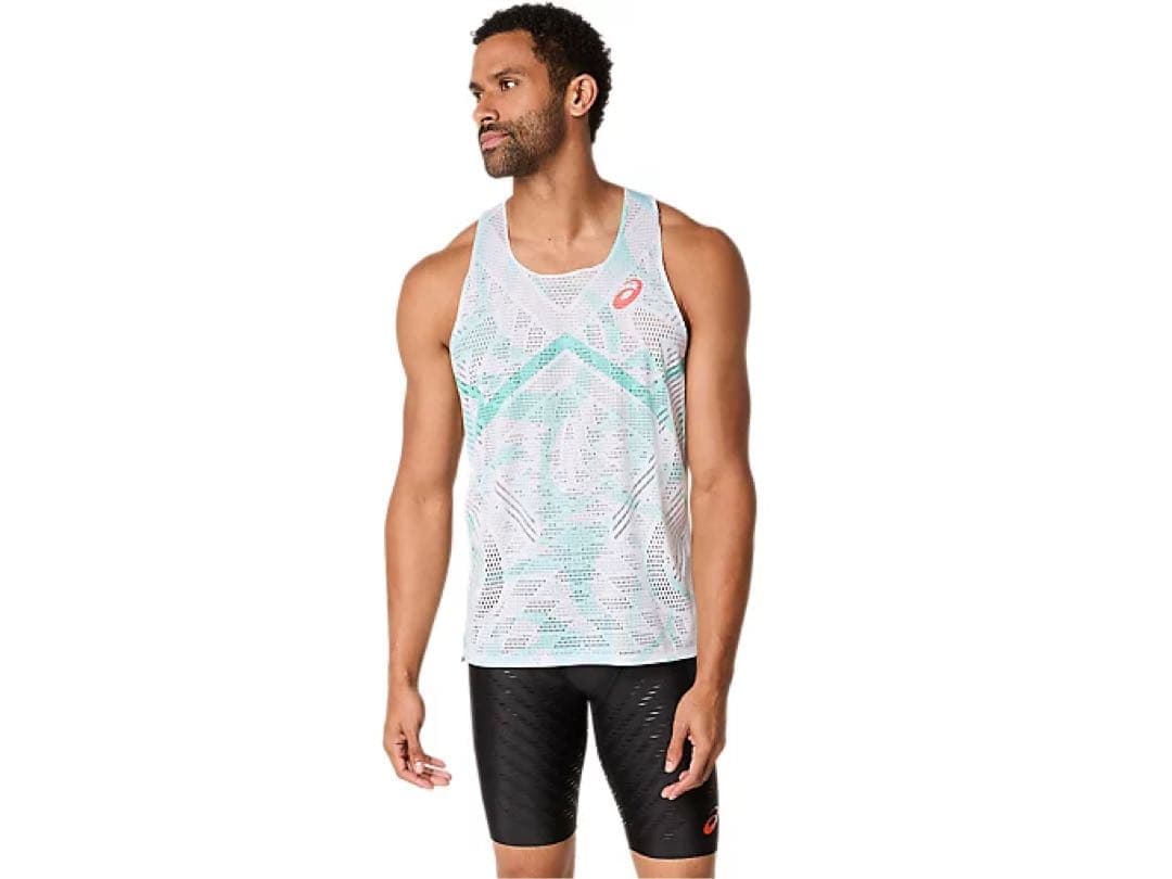 asics SPEED SINGLET & ランパン セット　　XL