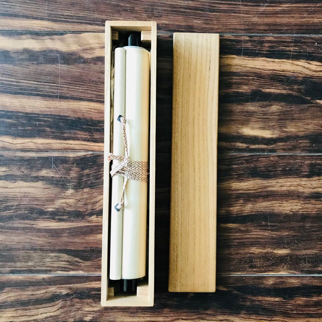 前大徳寺 藤井誡堂 一行書 共箱 茶掛 掛軸 茶道具O-23