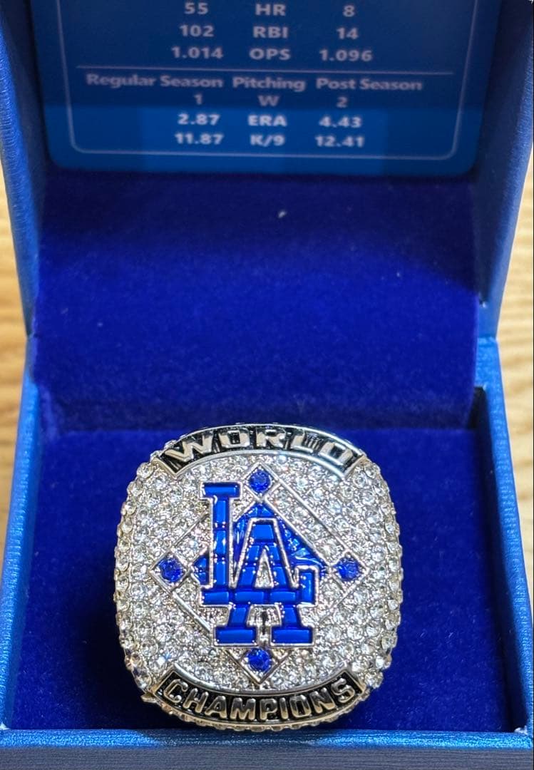 ⭐完全一点限定⭐【特別構成】大谷翔平 2025世界一リング厳選3点セット