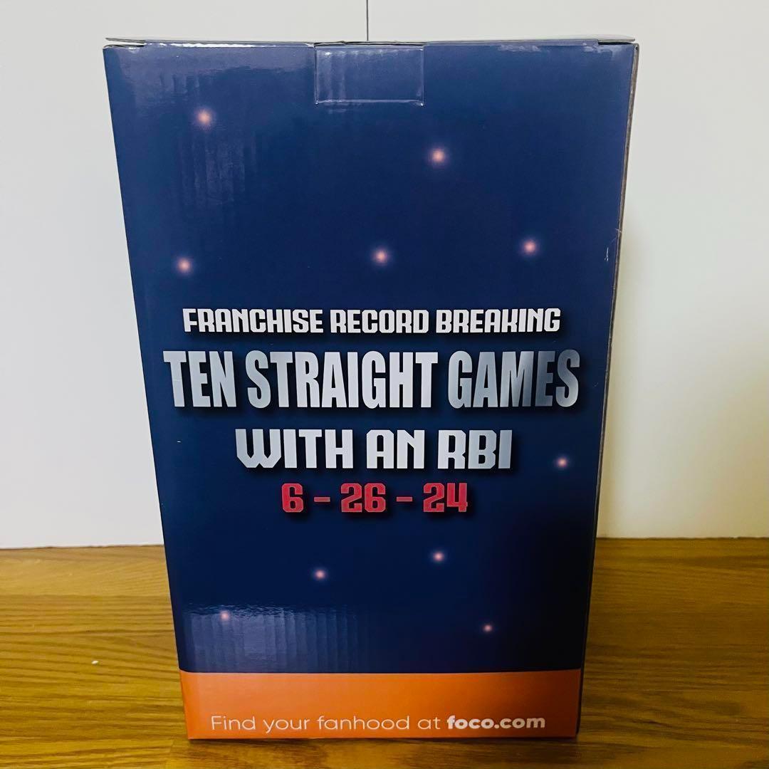 【大谷翔平/10試合連続打点/ボブルヘッド】ドジャース/124個限定