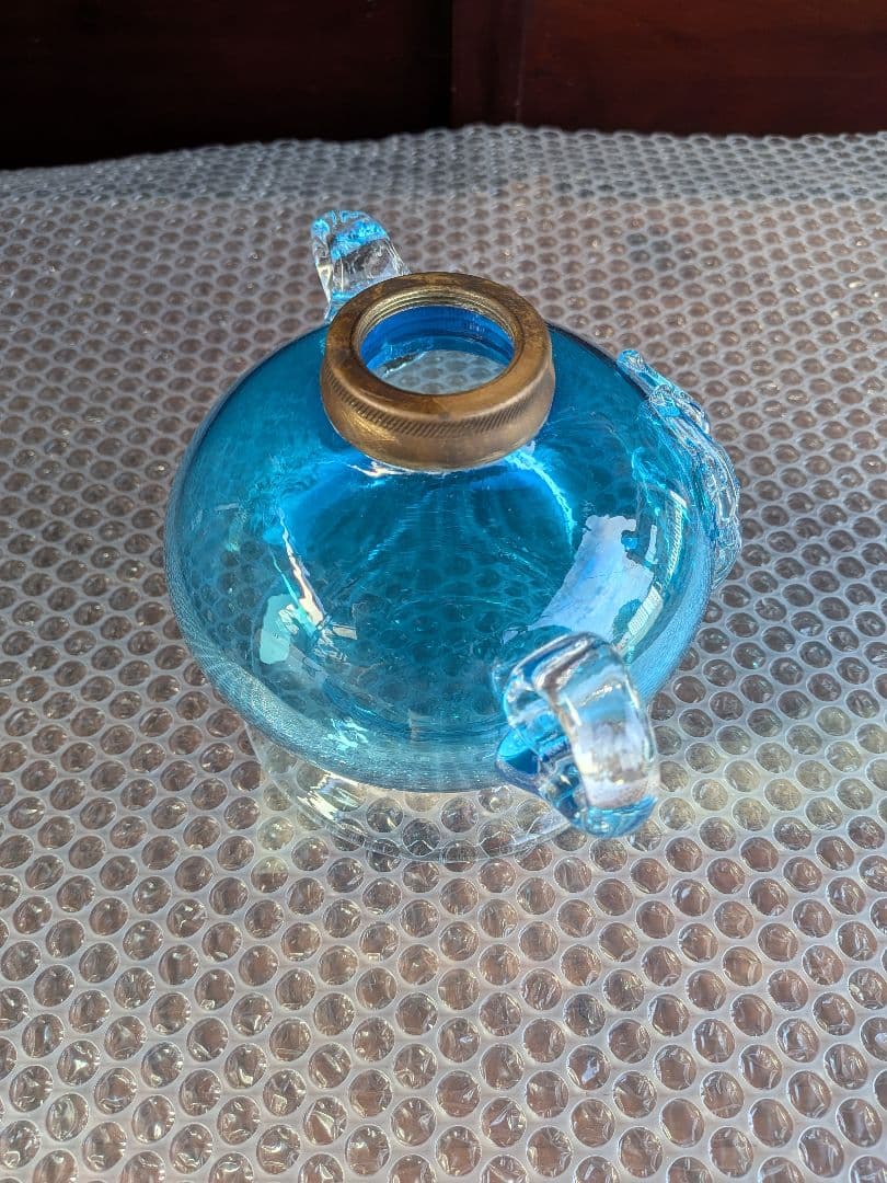 小樽　北一硝子　アンティーク ランプ　インテリア　ディスプレイ♦底値となります