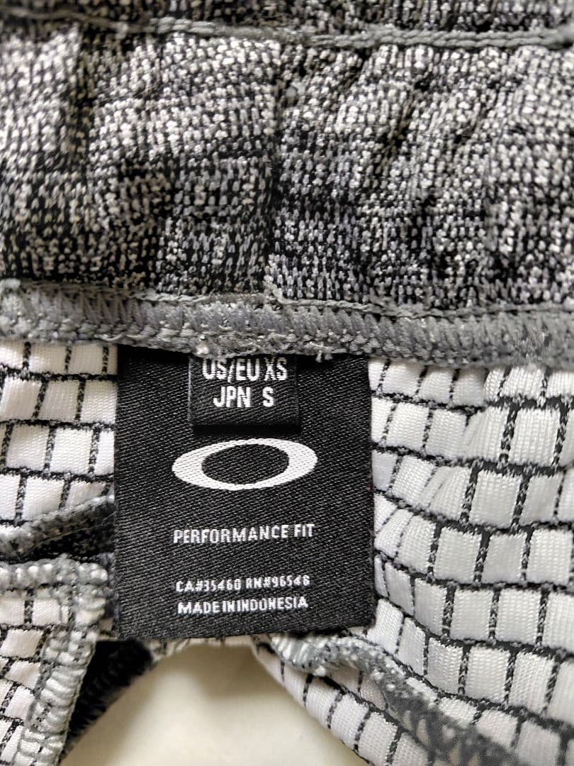 美品　OAKLEY オークリー　メンズ　ジャージ　上下　セットアップ　グレー