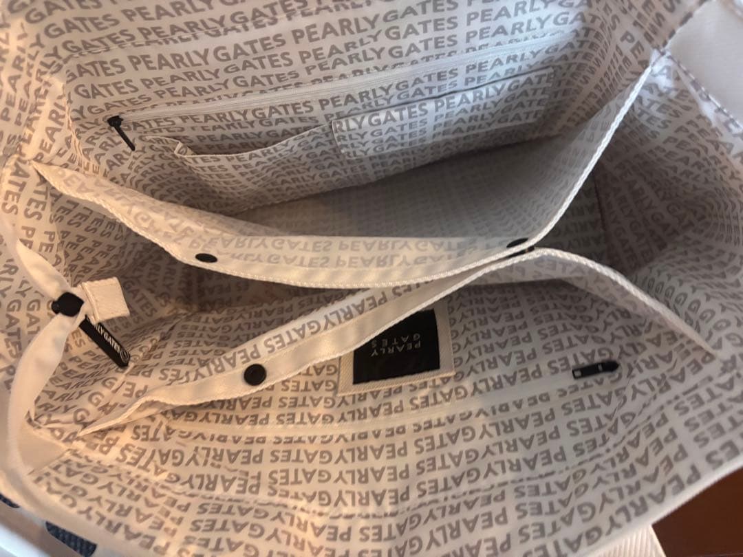 PEARLY GATES ゴルフバッグ ホワイト