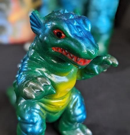 ゴルゴ（Ｍ１号）ソフビフィギュア親子２体セット