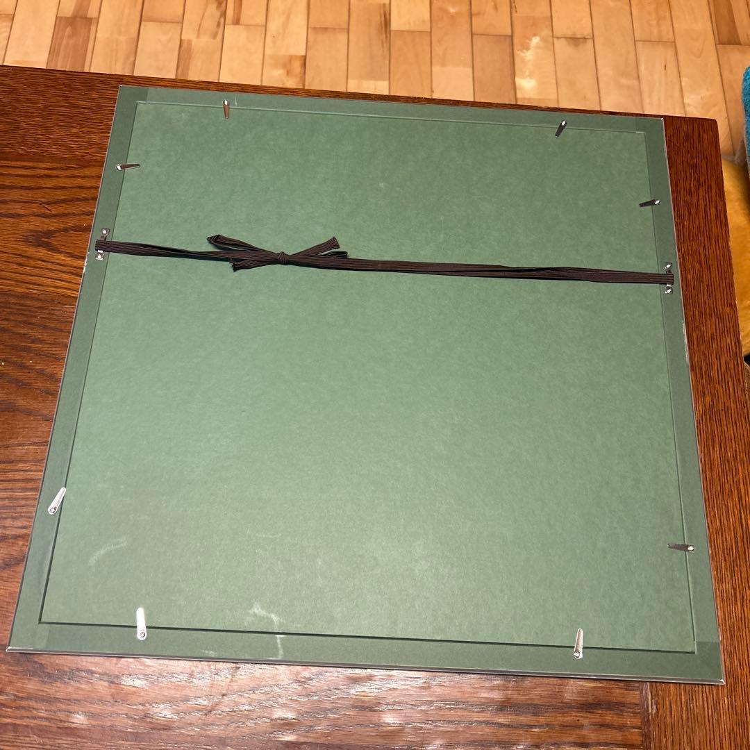 ひよことあそぶ二人 林明子 ピエゾグラフ 絵画 サイン入り