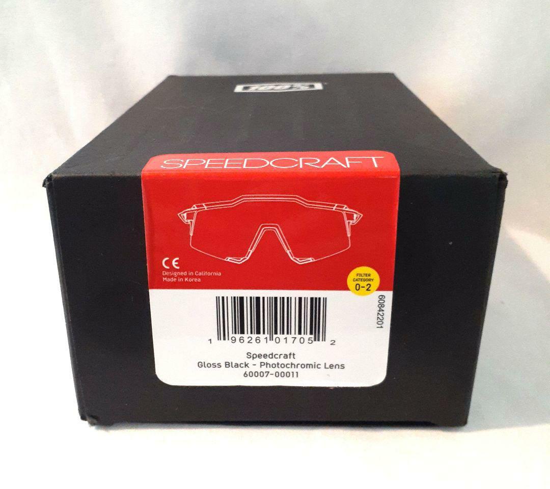 100% Speedcraft 調光レンズ ワンハンドレッド サングラス