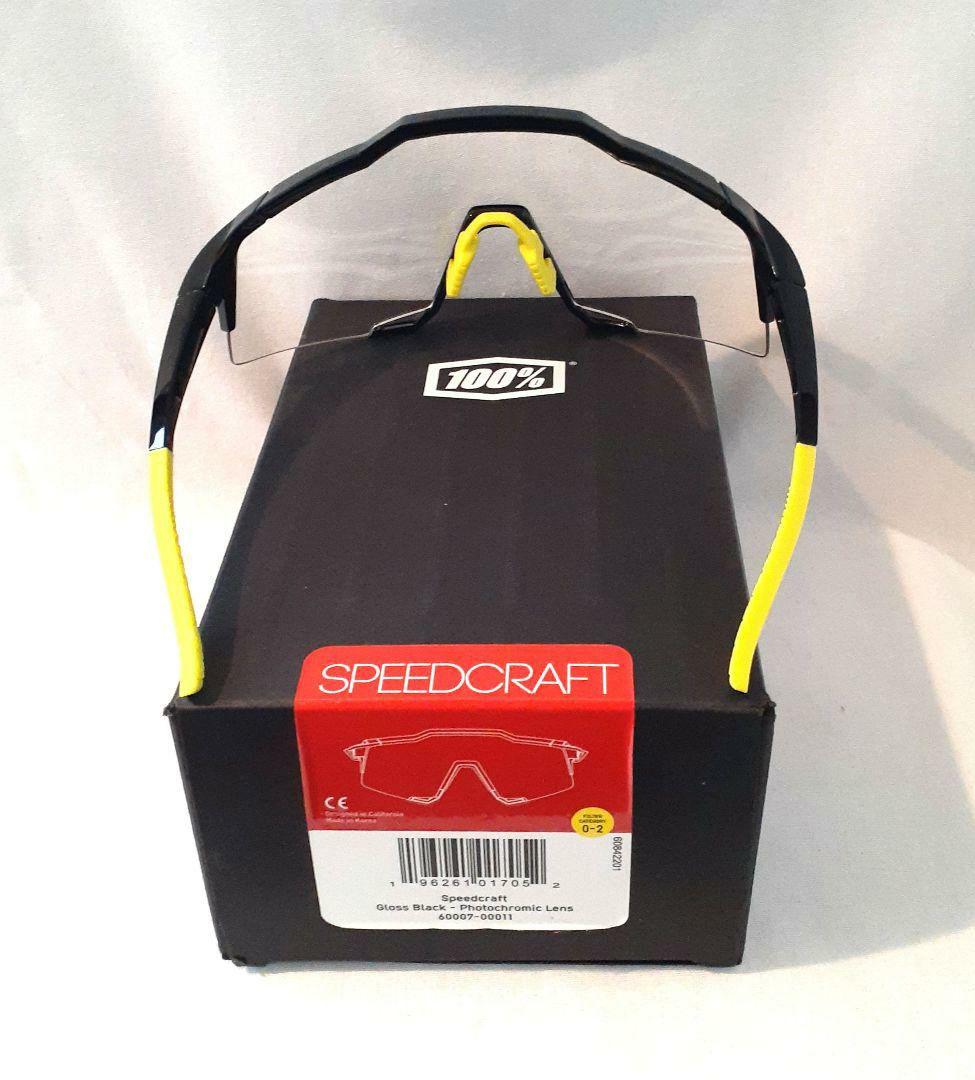 100% Speedcraft 調光レンズ ワンハンドレッド サングラス