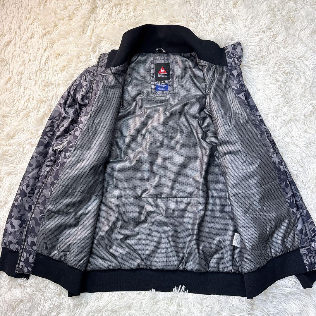 ルコックスポルティフ 2way 中綿 ナイロンジャケット 3L カモフラ ベスト