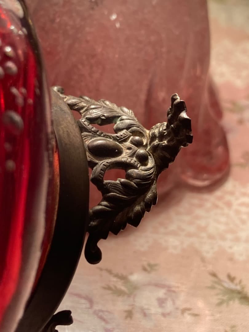 No2 ボンボニエール　脚あり　大