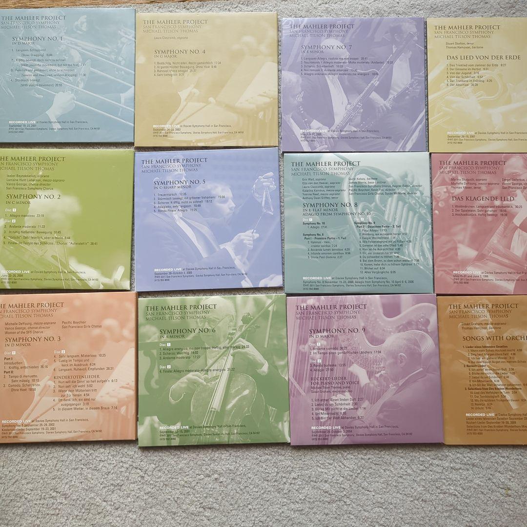 マーラー　交響曲全集　ティルソン・トーマス＆サンフランシスコ交響楽団（ＳＡＣＤ）