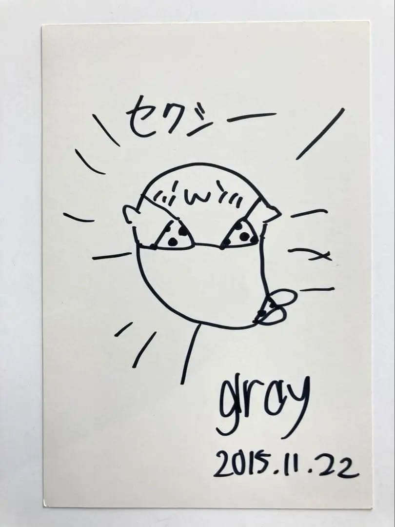 北海の魔獣 あざらしさん 直筆サイン ポストカード セクシー ビキニ あざらし