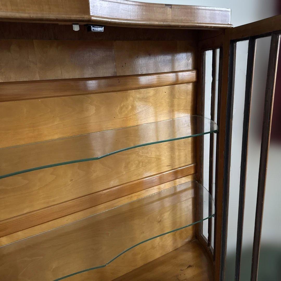 イギリス製アンティーク　ヴィクトリアン　キャビネット 引き取り限定