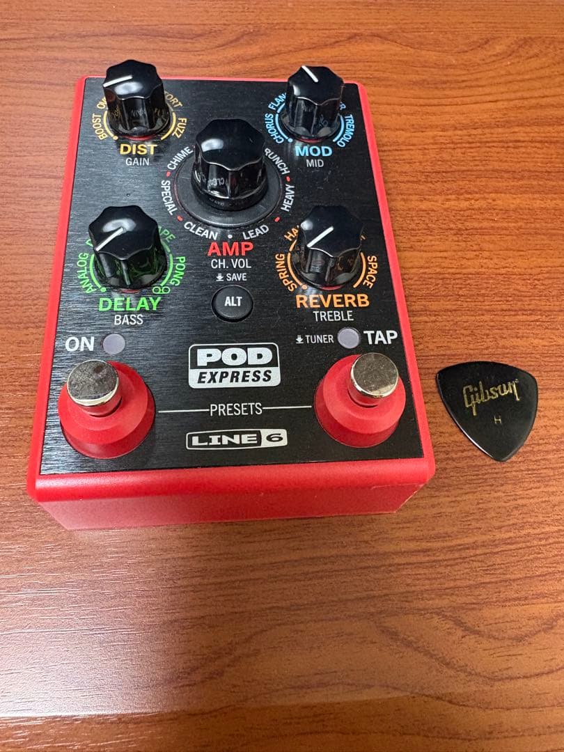 Line6 POD Express ギター用マルチエフェクター(中古)